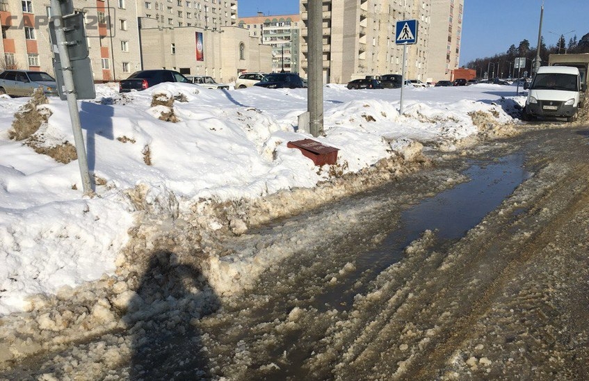В Сарове произошел прорыв