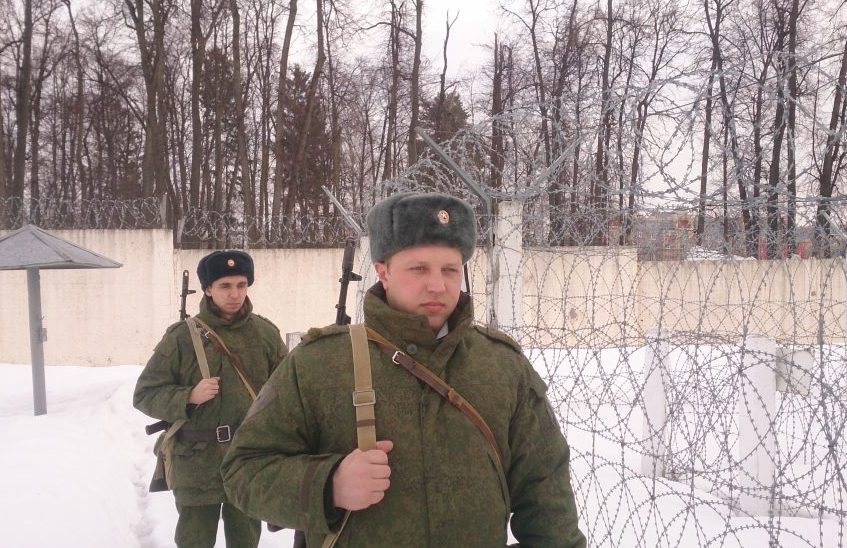 Граница ЗАТО на замке