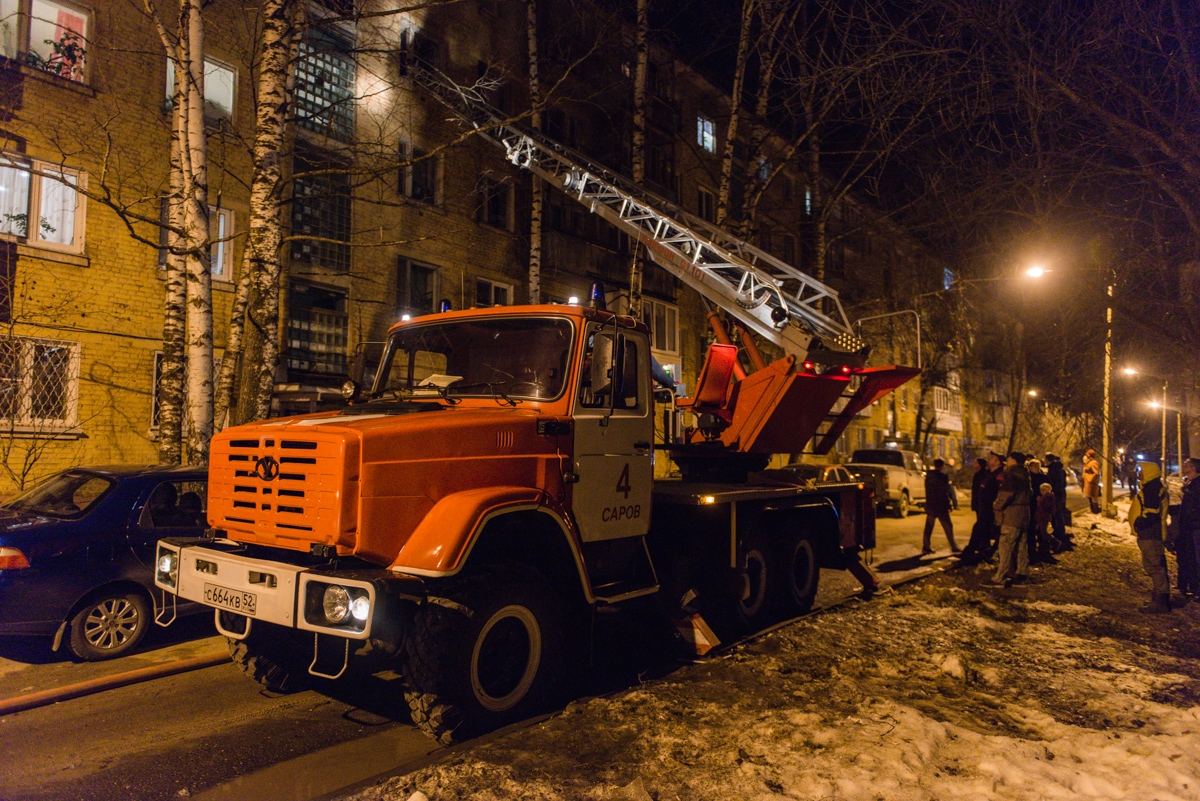 Пожар в доме № 4 по улице Силкина