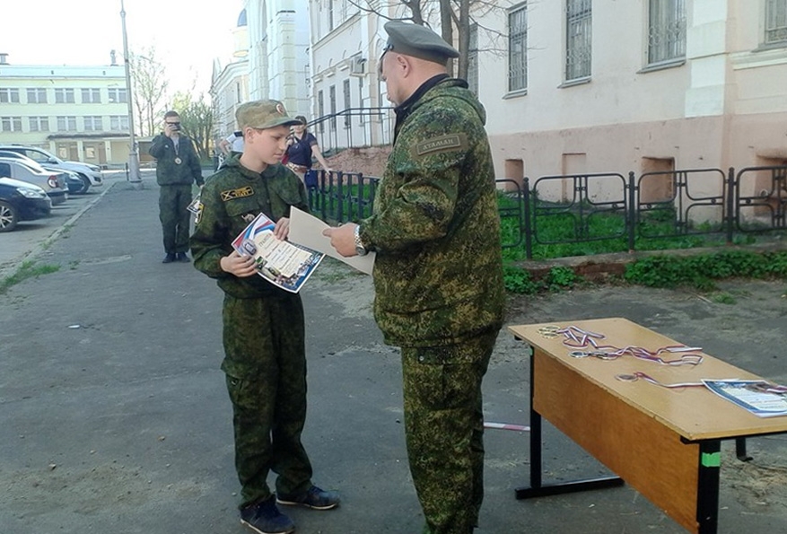 Наследники Отечества померялись силой и ловкостью