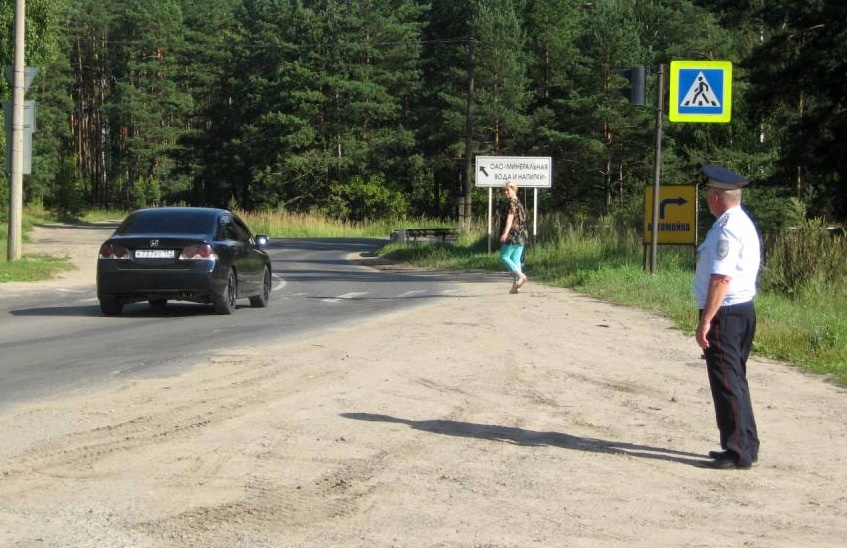 Восемь пешеходов оштрафовали за время проведения профилактической операции