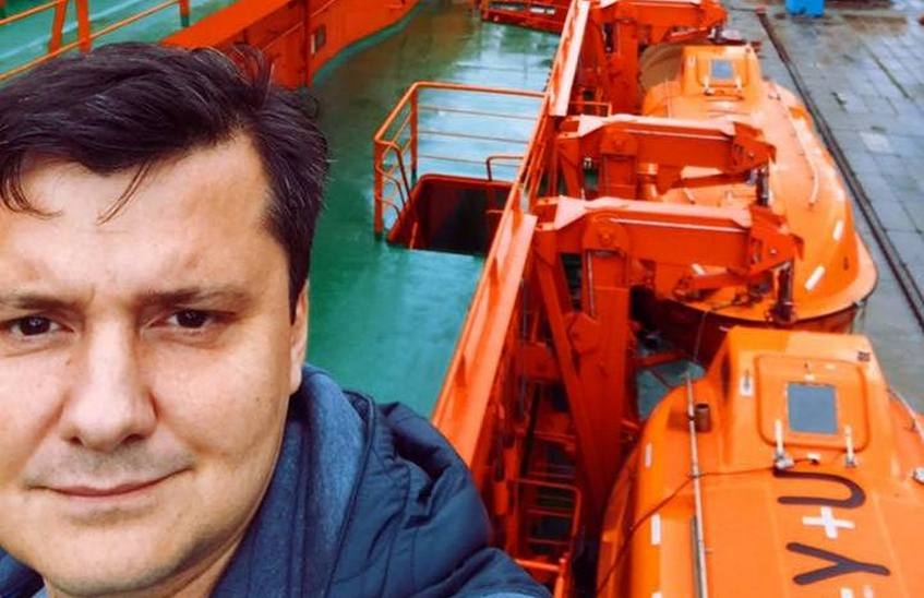 Денис Москвин отправился покорять Северный полюс на самом большом атомоходе