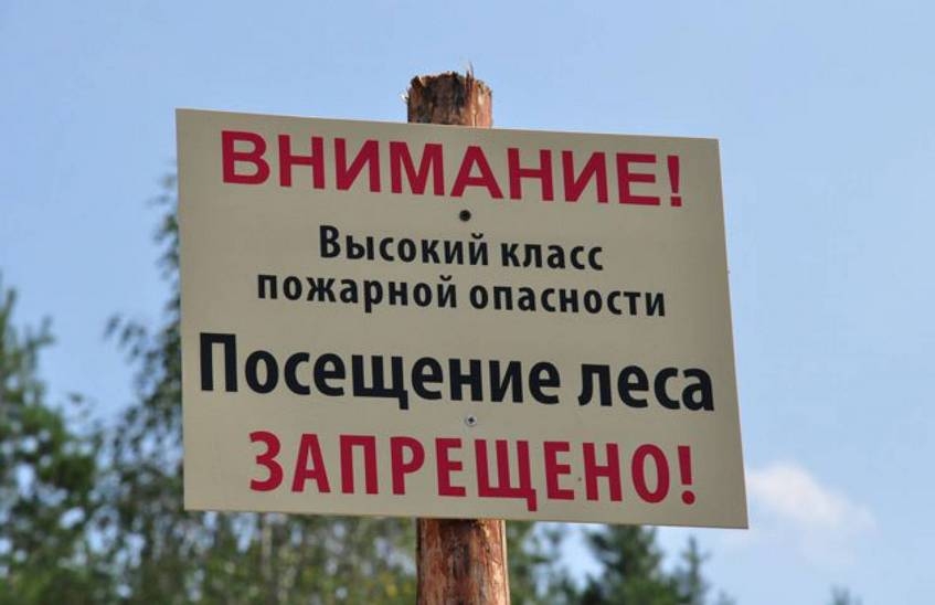 24-25 августа в регионе сохранится 4 класс пожароопасности