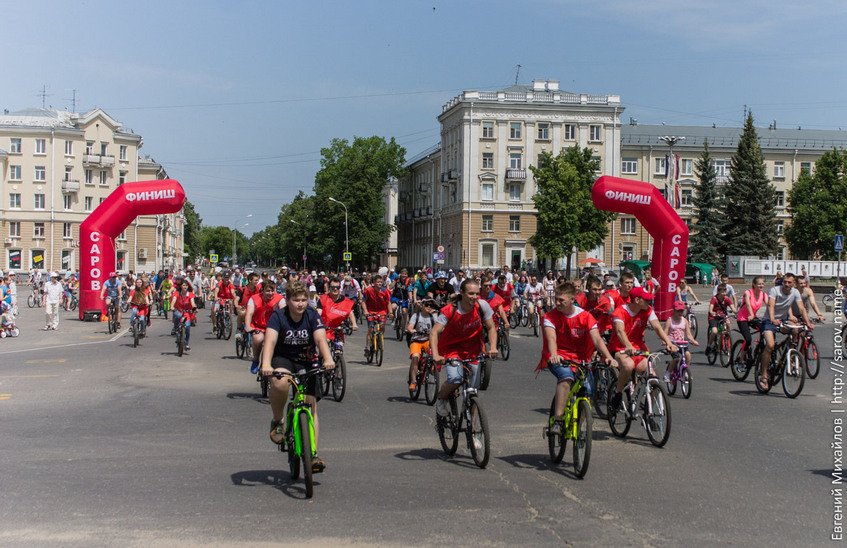 Велопарад в Сарове