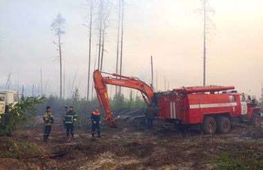 В Мордовском заповеднике тушат новый очаг лесного пожара