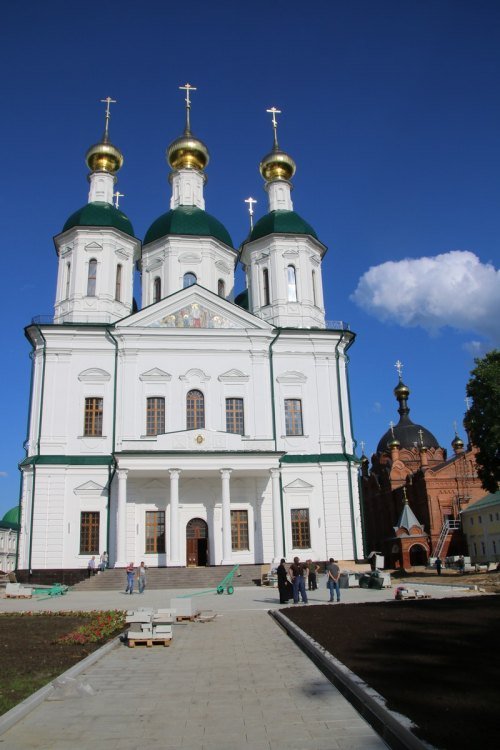 Строительные работы в Саровском благочинии