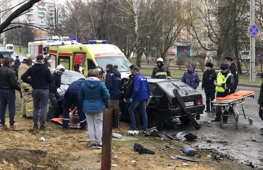 4 человека пострадали в ДТП на улице Советской
