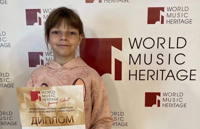 Дарина Однороб и Арина Немчинова стали дипломантами World Music Heritage