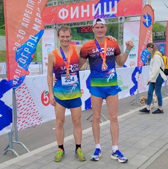 Сергей Курин выиграл Волгоградский марафон