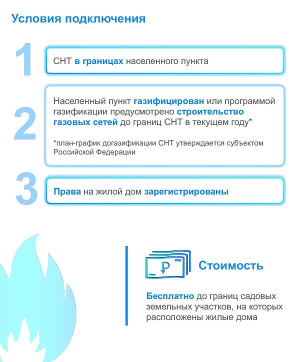 Саровчане могут бесплатно подвести газ к садоводческому участку