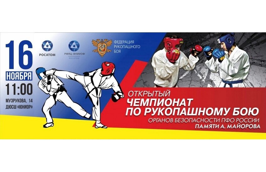 Чемпионат памяти Александра Майорова пройдет в Сарове 16 ноября