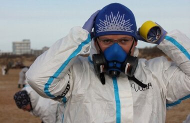 Саровчанин Иван Усов принял участие в ликвидации последствий разлива нефтепродуктов в Черном море