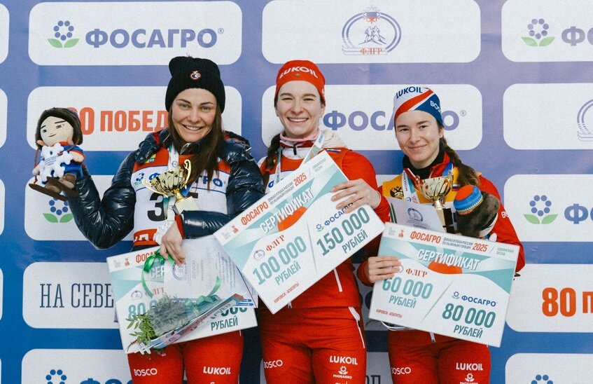 Анастасия Кулешова выиграла серебро в финале Кубка России по лыжным гонкам