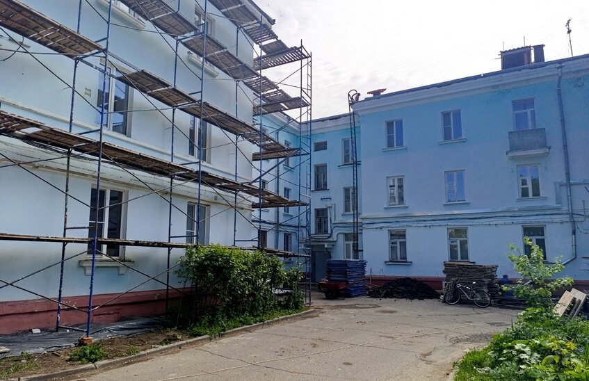 Фасады 5 домов капитально отремонтируют в этом году