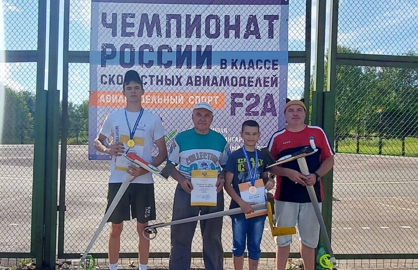 Илья Чернышев выиграл Первенство России по авиамодельному спорту