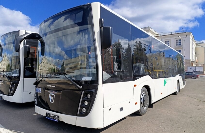 10 новых автобусов выйдут на городские маршруты