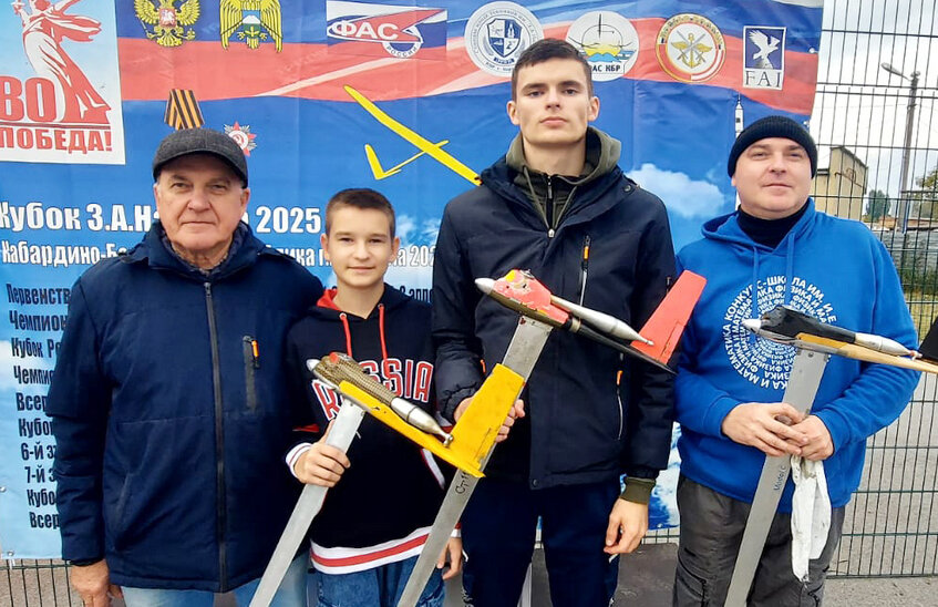 Саровские авиамоделисты выиграли награды Кубка России по кордовым скоростным моделям