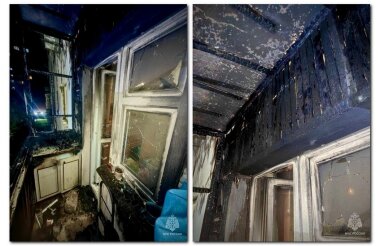 Саровские огнеборцы спасли человека на пожаре