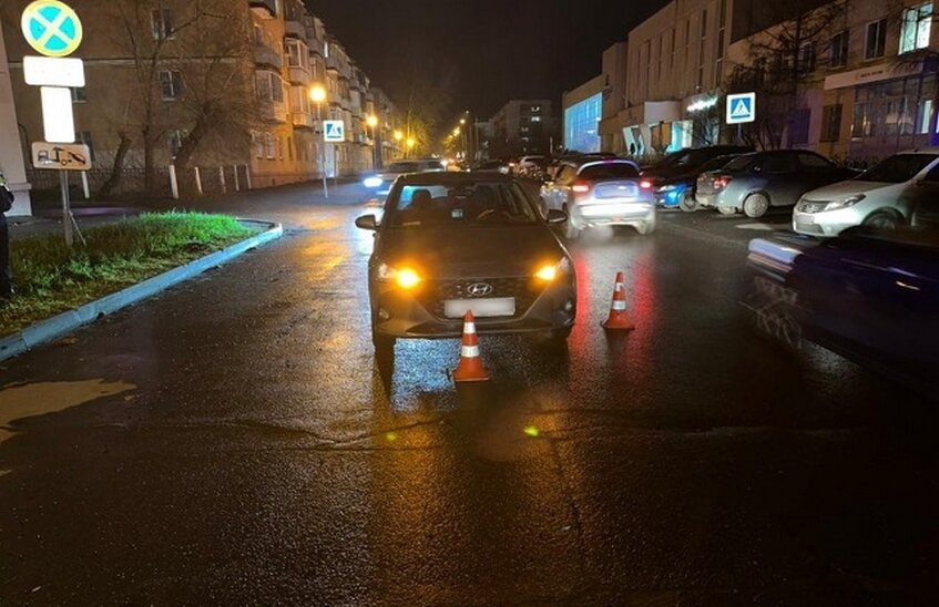 Ребёнок попал под машину на улице Куйбышева