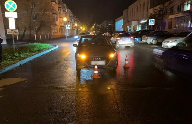 Ребёнок попал под машину на улице Куйбышева