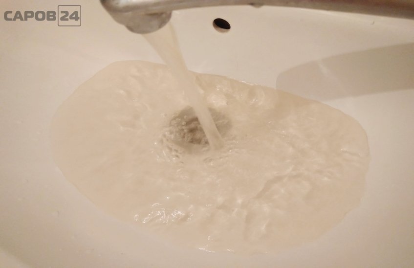 Замутнение воды возможно в Сарове