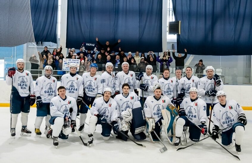 ХК «Саров» вышел в плей-офф чемпионата Нижегородской области по хоккею