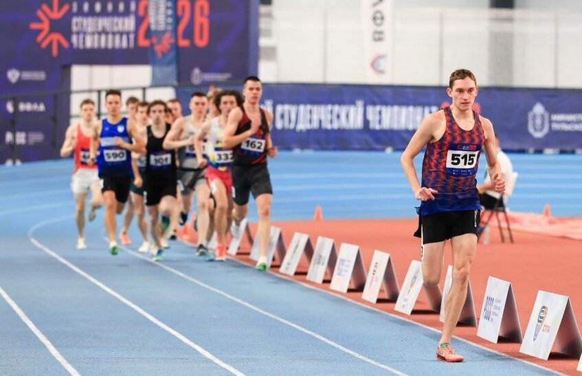 Сергей Шаров установил рекорд Зимних студенческих чемпионатов по легкой атлетике