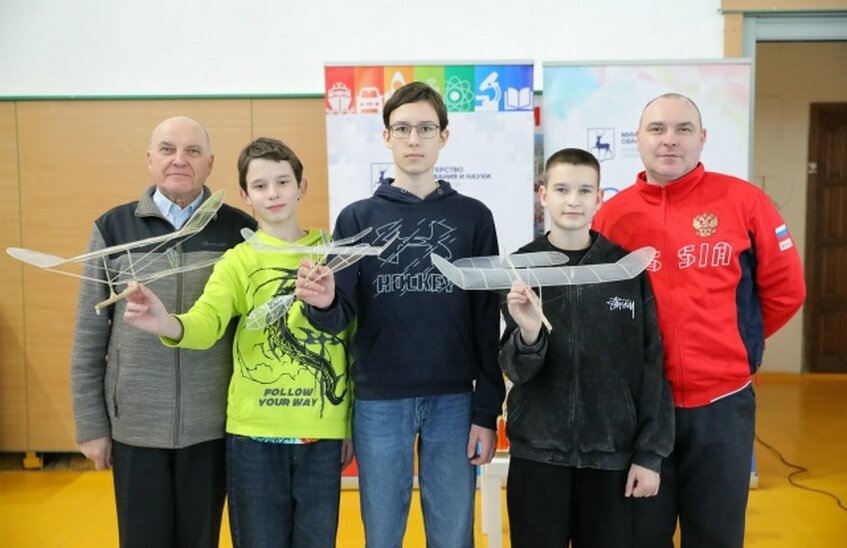 Авиамоделисты СЮТ вернулись с победой из Нижнего Новгорода