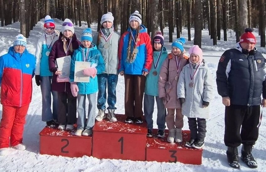 Лыжники СШОР «Атом» победили на региональных стартах