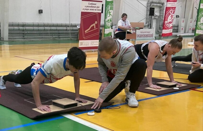 Команда Сарова достойно выступила на областном Зимнем фестивале ГТО