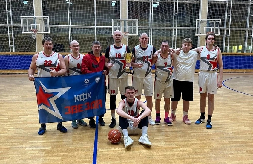 «Звезда» выиграла чемпионат Сарова по баскетболу