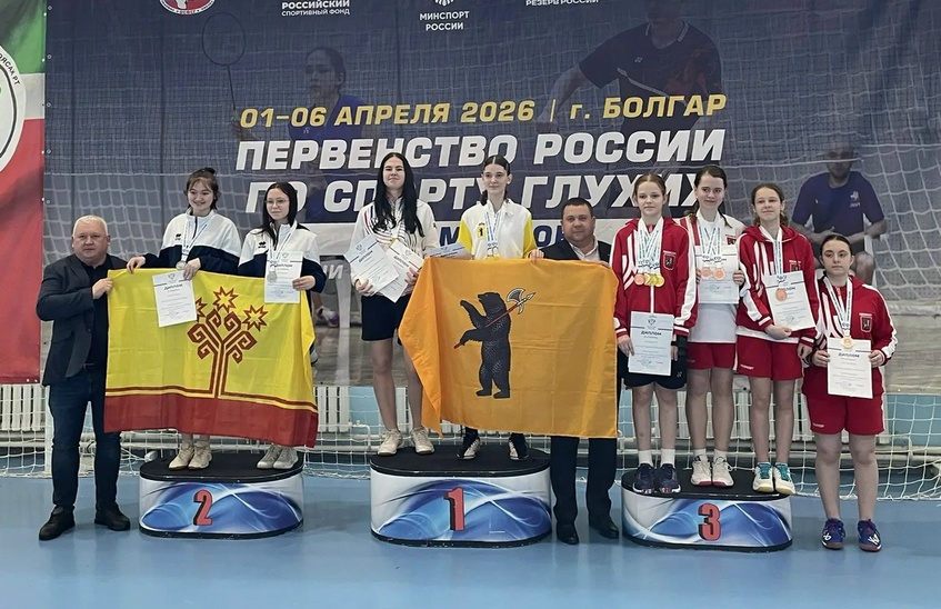 Саровские бадминтонисты выиграли командное серебро на первенстве России