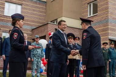 В Сарове открыли многоквартирный дом для сотрудников органов внутренних дел