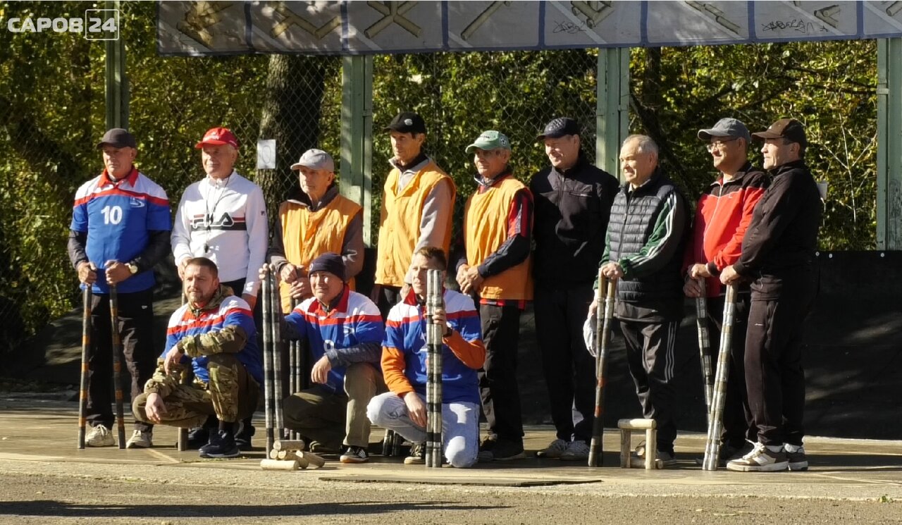 Открытый турнир по городошному спорту среди ветеранов прошёл на стадионе «Авангард»